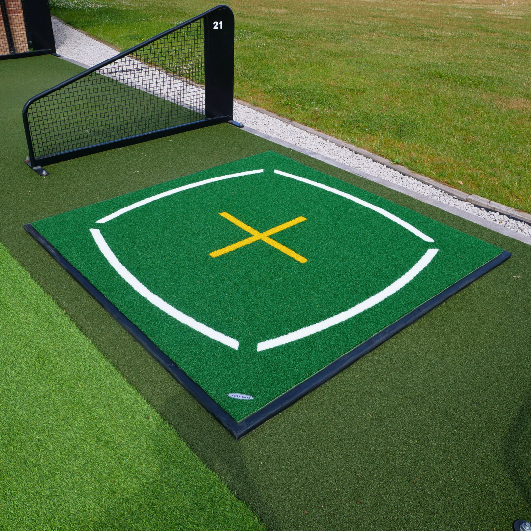 Sample Hit Mat GolfBays Academy Hitting Mat - 4'11 x 4'11